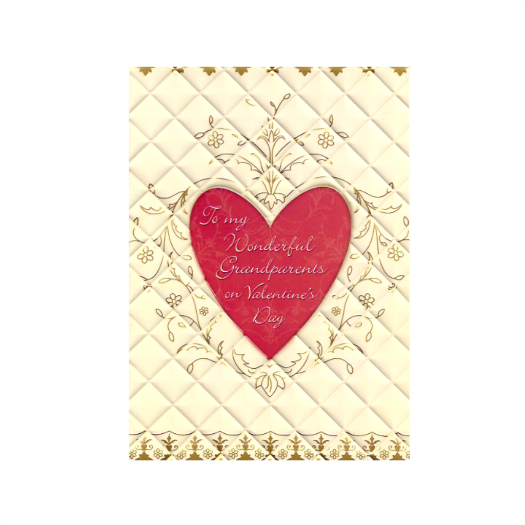 Download To My Wonderful Grandparents Valentine S Day Card Urban General Store