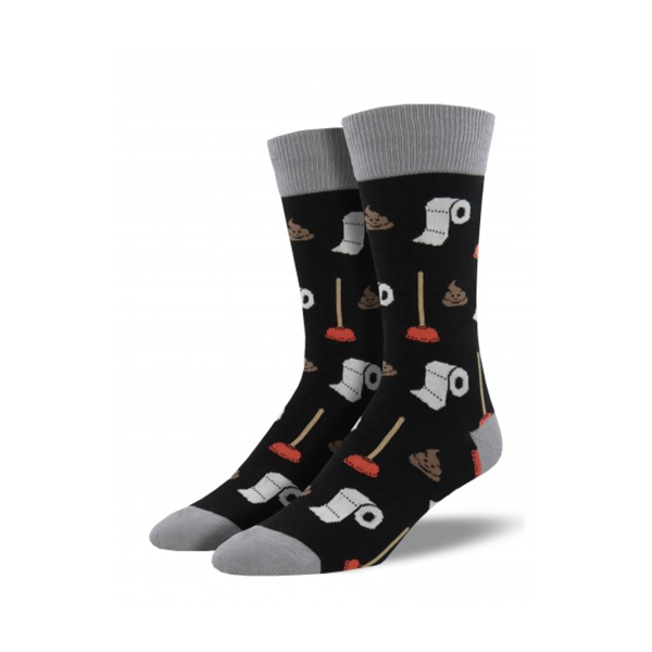 Potty Party Men's Crew Socks from Socksmith – Urban General Store