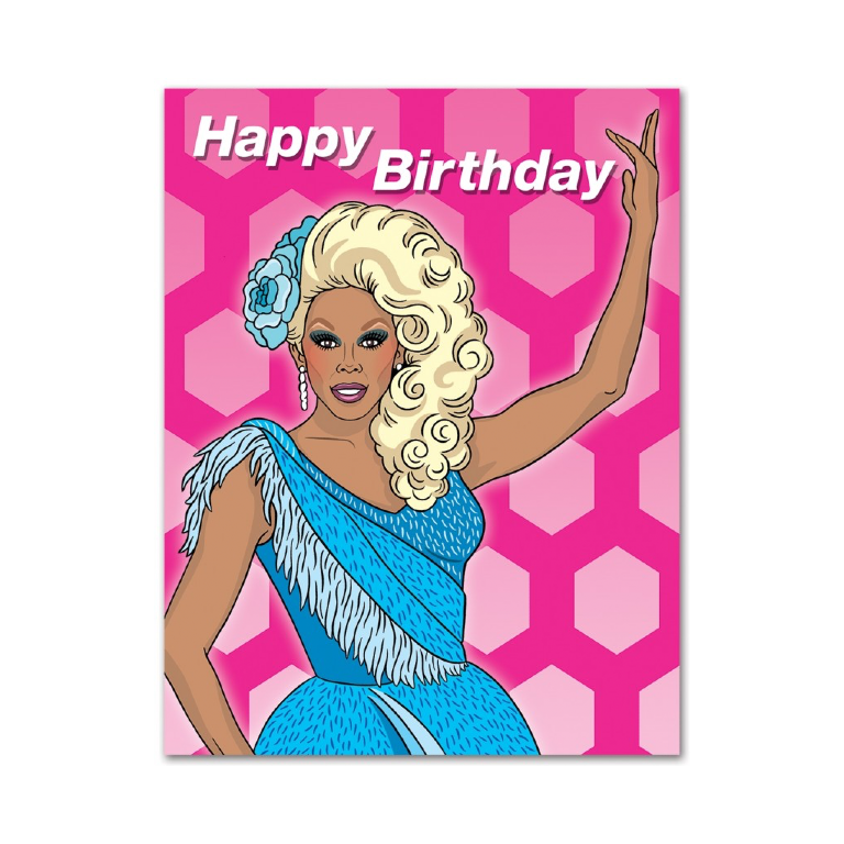 RuPaul Happy Birthday Card from The Found – Urban General Store