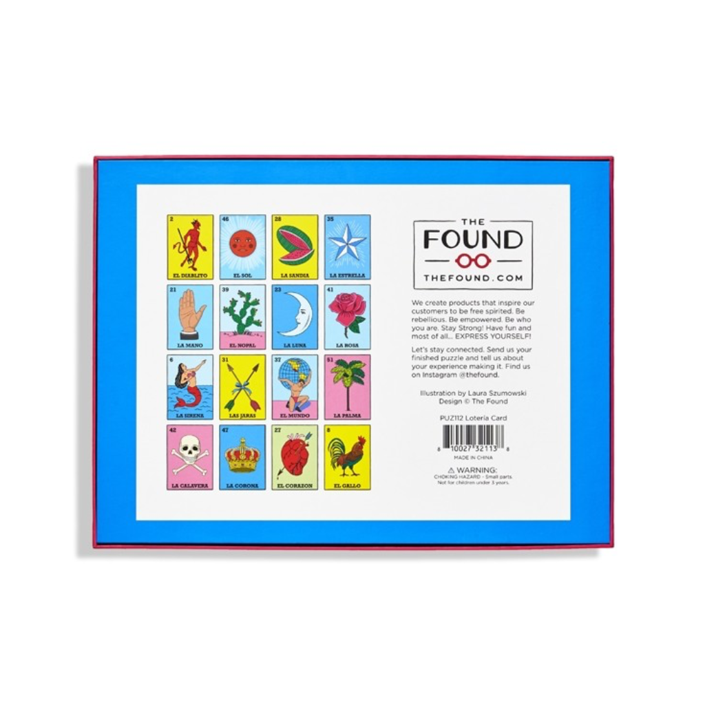 Loteria Mexican Bingo 500 Piece Jigsaw Puzzle