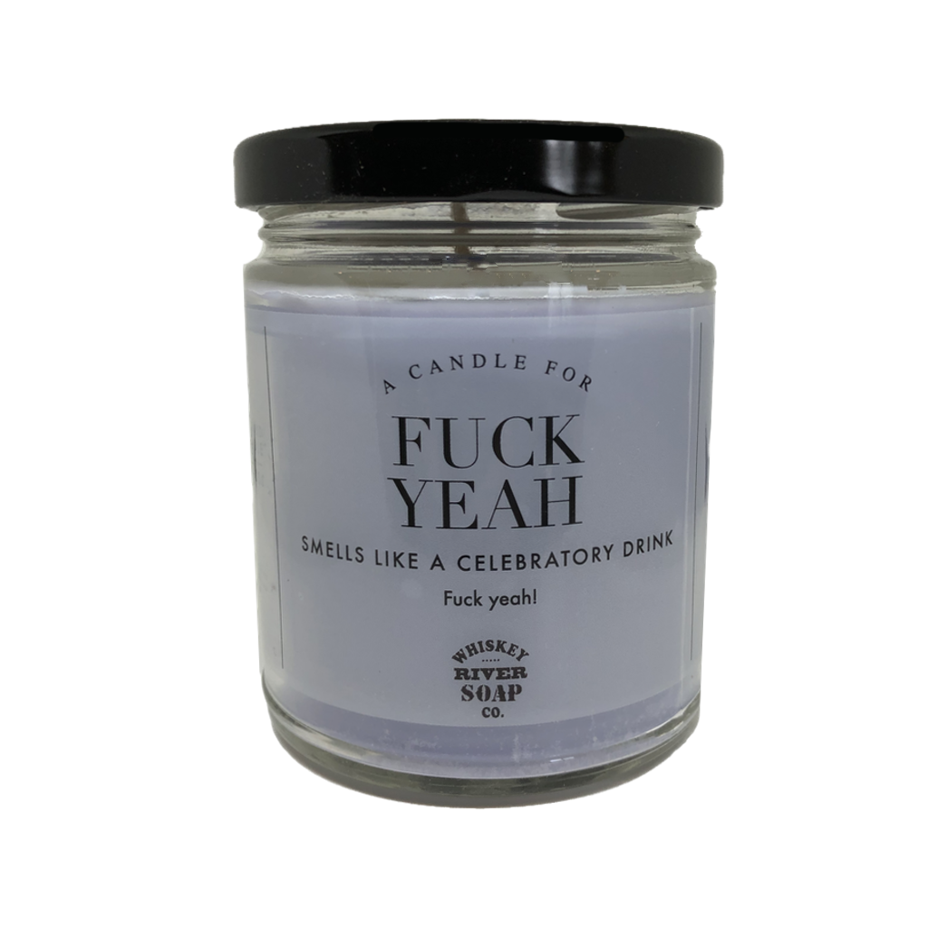 F*ck Yeah Candle from Whiskey River Soap Co. – Urban General Store