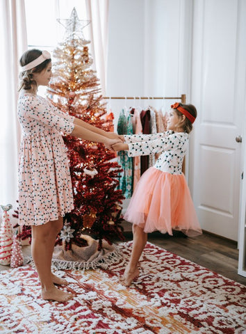 merry and bright l/s twirl and tutu dress