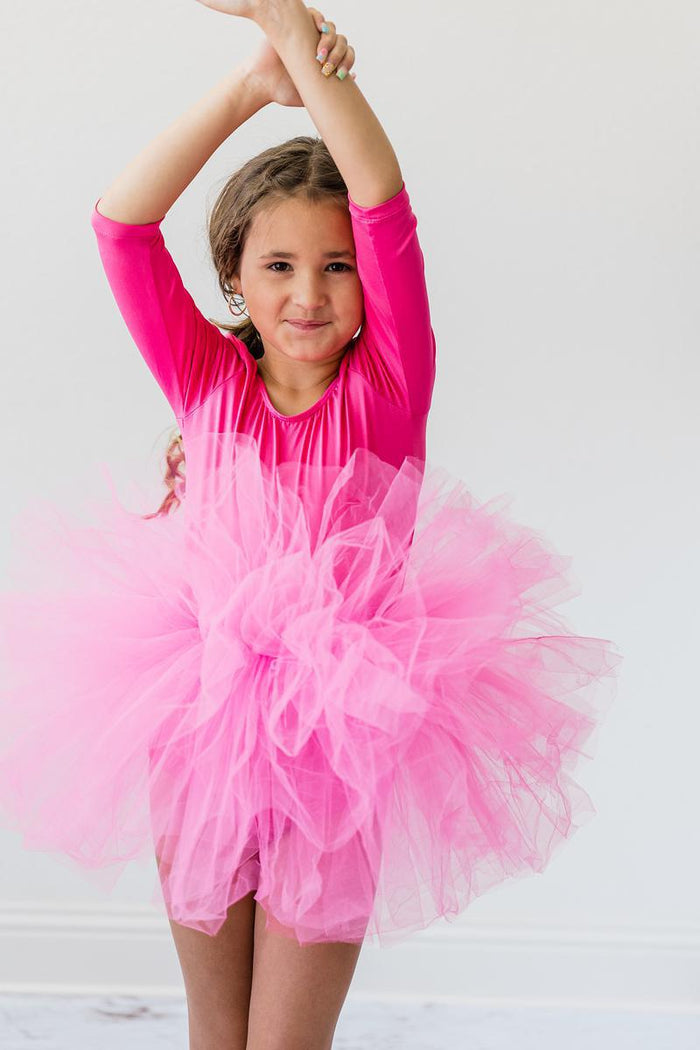 Vintage Pink 3/4 Tutu Leotard - Mila & Rose ®