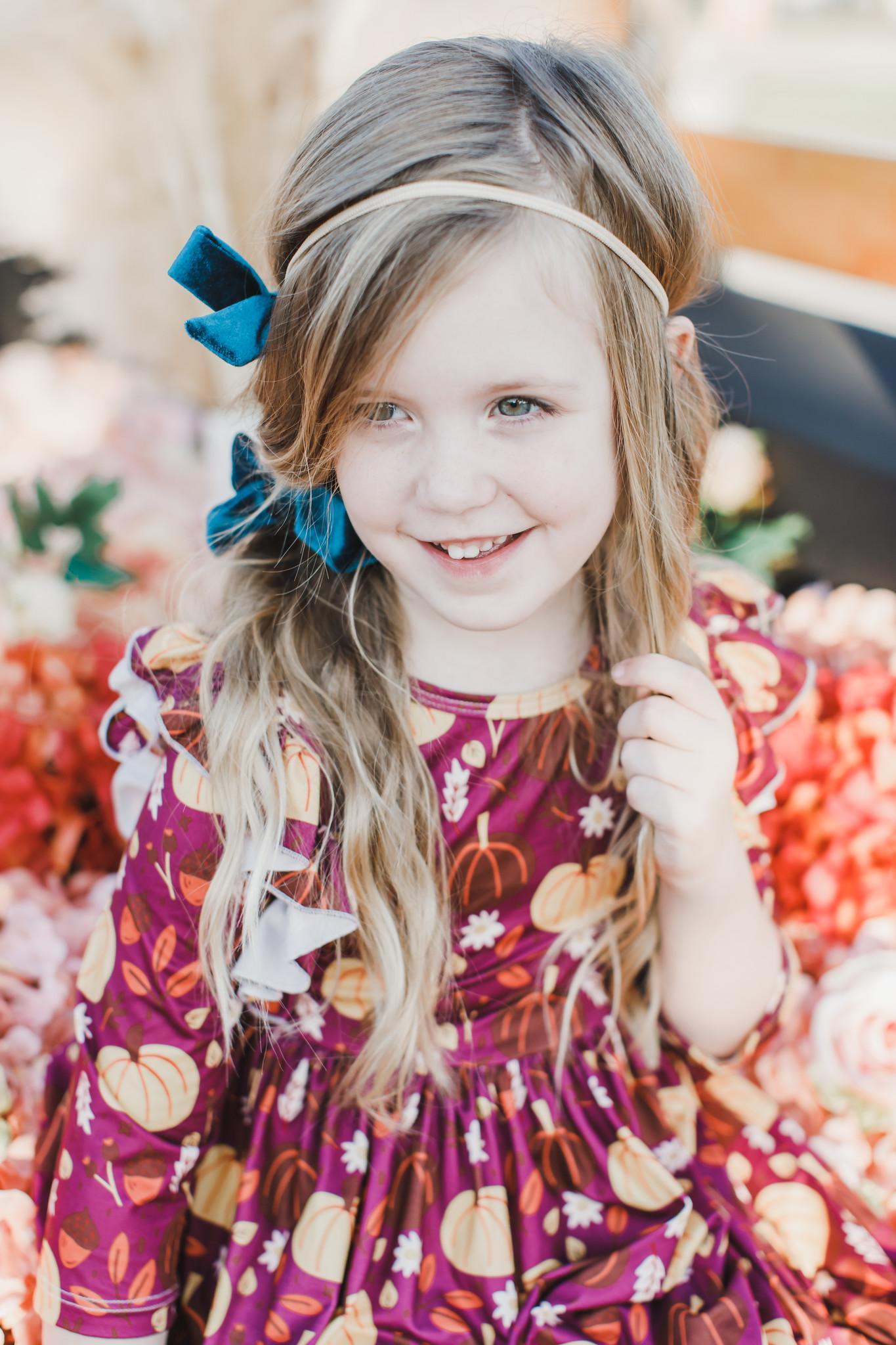 Pumpkin Patch Ruffle Twirl Dress - Mila  Rose product image