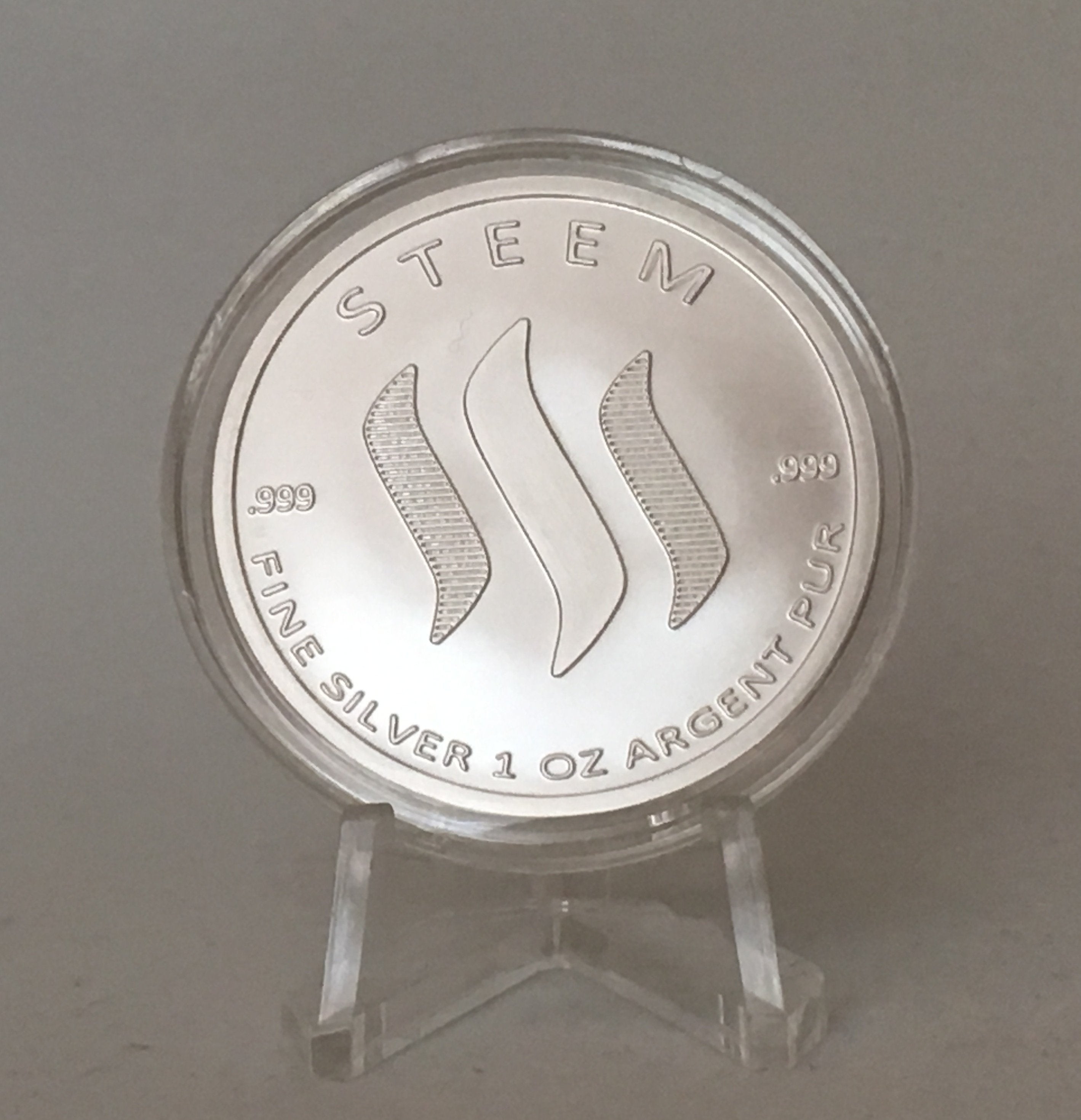 2018 Communi-Tree Steem Round, 1oz, .999 silver round ...