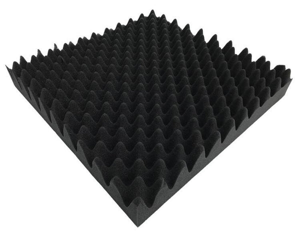 1 1/2 Inch Charcoal Eggcrate Foam