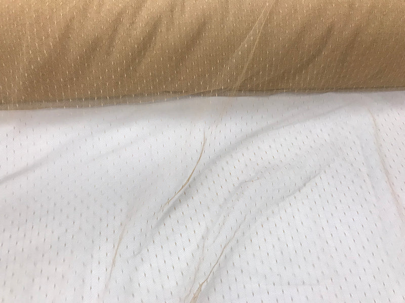 champagne mesh fabric