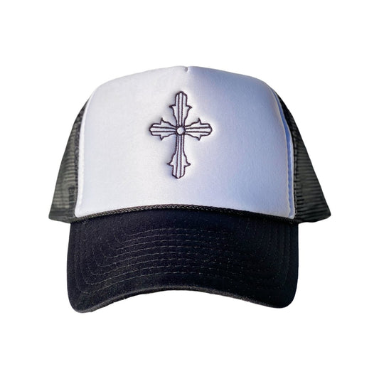 Hamsa - Patch Cowboy Hat White