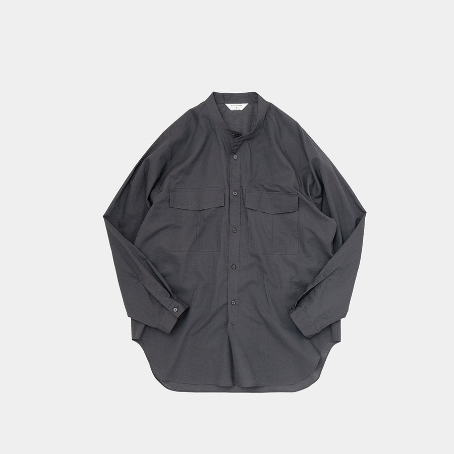 STILL BY HAND SH02223 BRUSHED LINEN SHIRT – hideandseekStore