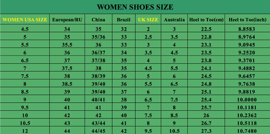 Women size