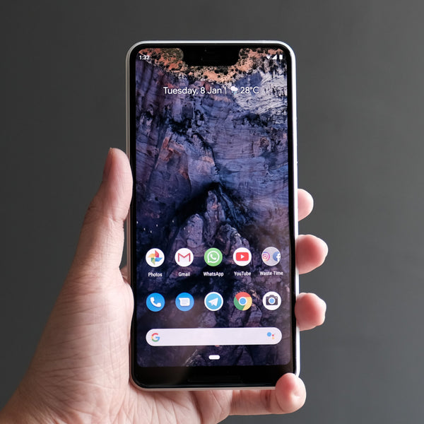 Bare Pane - Full-coverage Glass Screen Protector for Pixel 3 & 3 XL