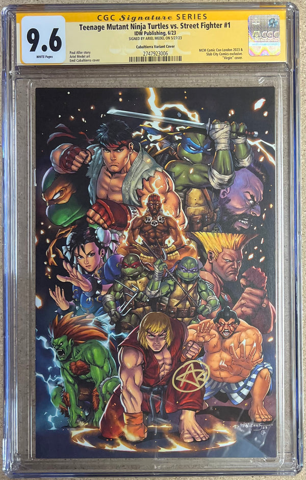 TMNT VS STREET FIGHTER #1 SLHLA Variant (REIQ)