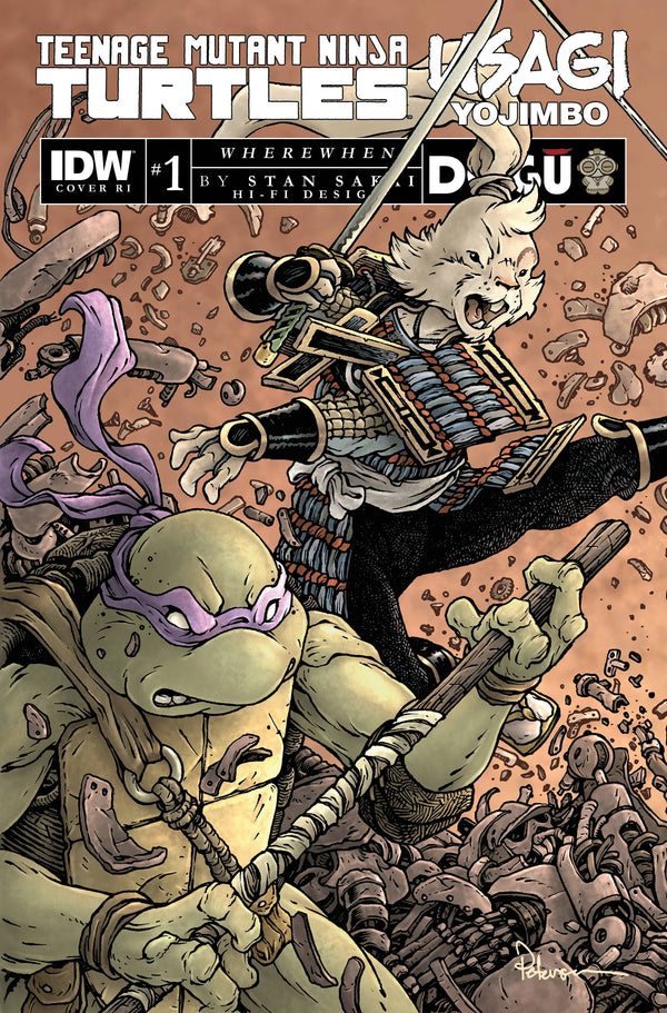 Teenage Mutant Ninja Turtles Usagi Yojimbo Wherewhen #2 1:10 Myer Variant  VF/NM – Ultimate Comics