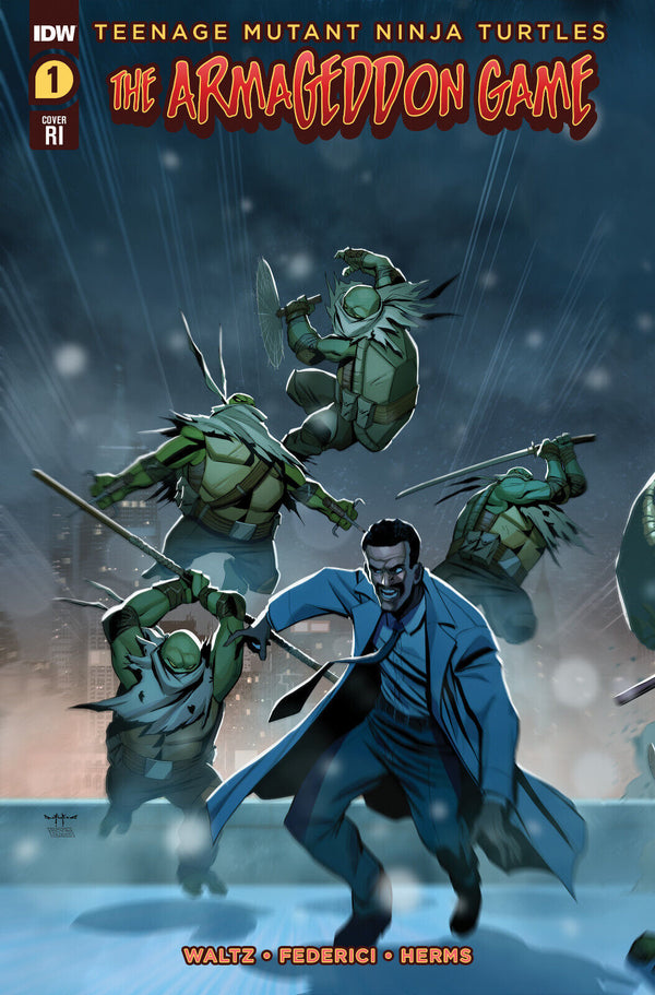 TMNT VS STREET FIGHTER #1 SLHLA Variant (REIQ)