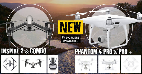 DJI Phantom 4 Pro And Inspire 2 Announced With New Cameras