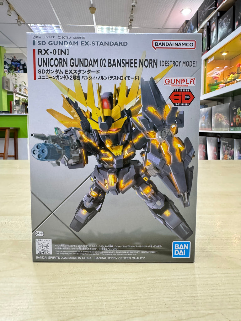 SD Gundam Ex Standard 015 Unicorn Gundam 02 Banshee Norn (Destroy Mode)