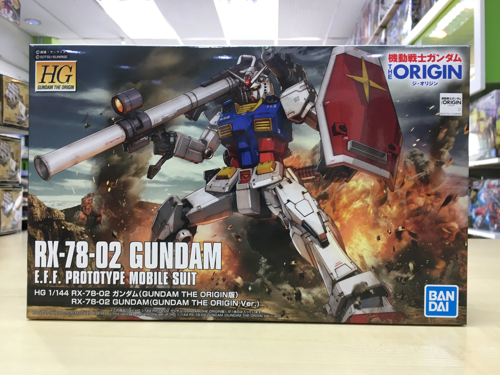 HG RX-78-02 Gundam The Origin