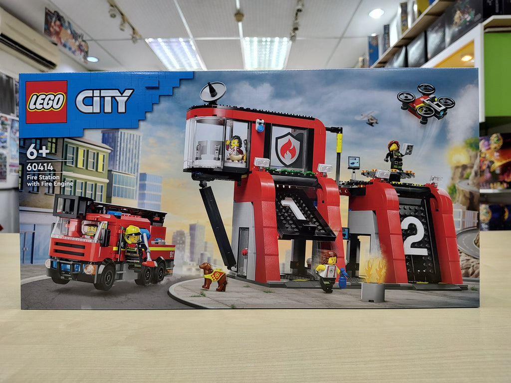 LEGO 60414 Fire Station with Fire Truck