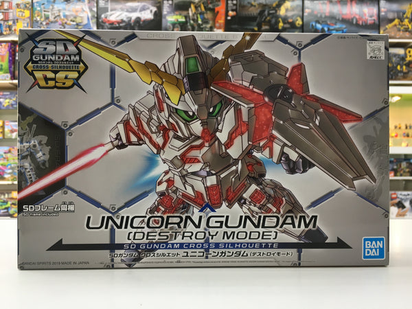 SD Cross Silhouette Unicorn Gundam [Destroy Mode]