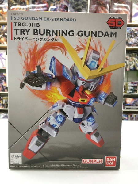 SD Gundam Ex Standard Try Burning Gundam