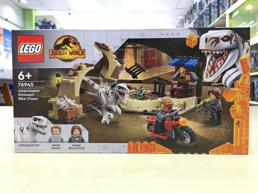 LEGO 76945 Atrociraptor Dinosaur: Bike Chase