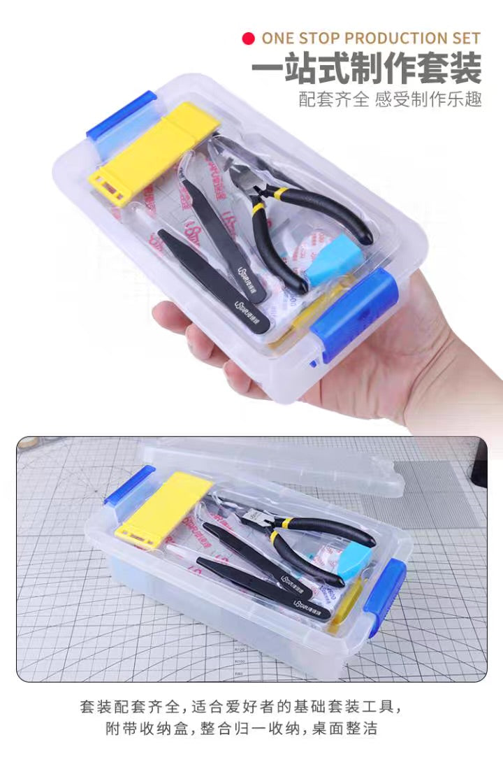 U-STAR UA-95000 Model Making Basic Tool Set - Comprehensive Modeler’s Craft Kit with Case