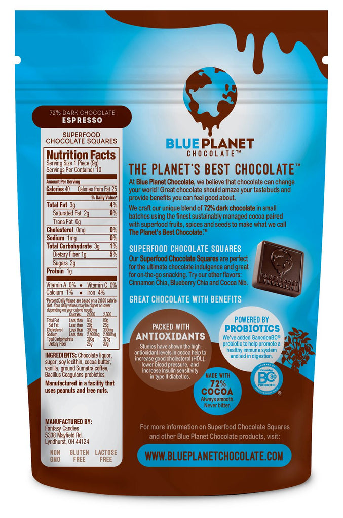 blue planet chocolate