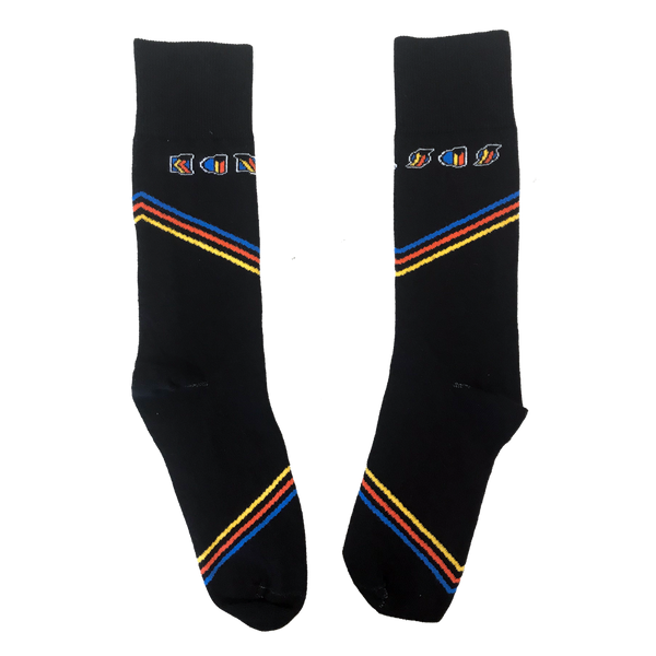 Stacked Stripe Socks