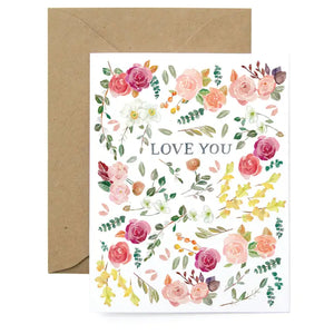 Lana's Shop Love You Roses Card - Mohonk Mountain House Gift Shop