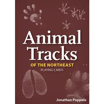 Animal Tracks of the Northeast Playing Cards