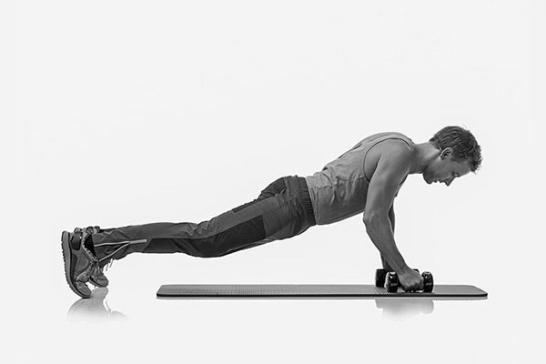 Pike Pushups and Hold