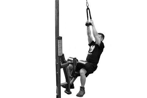 Close grip pull-ups