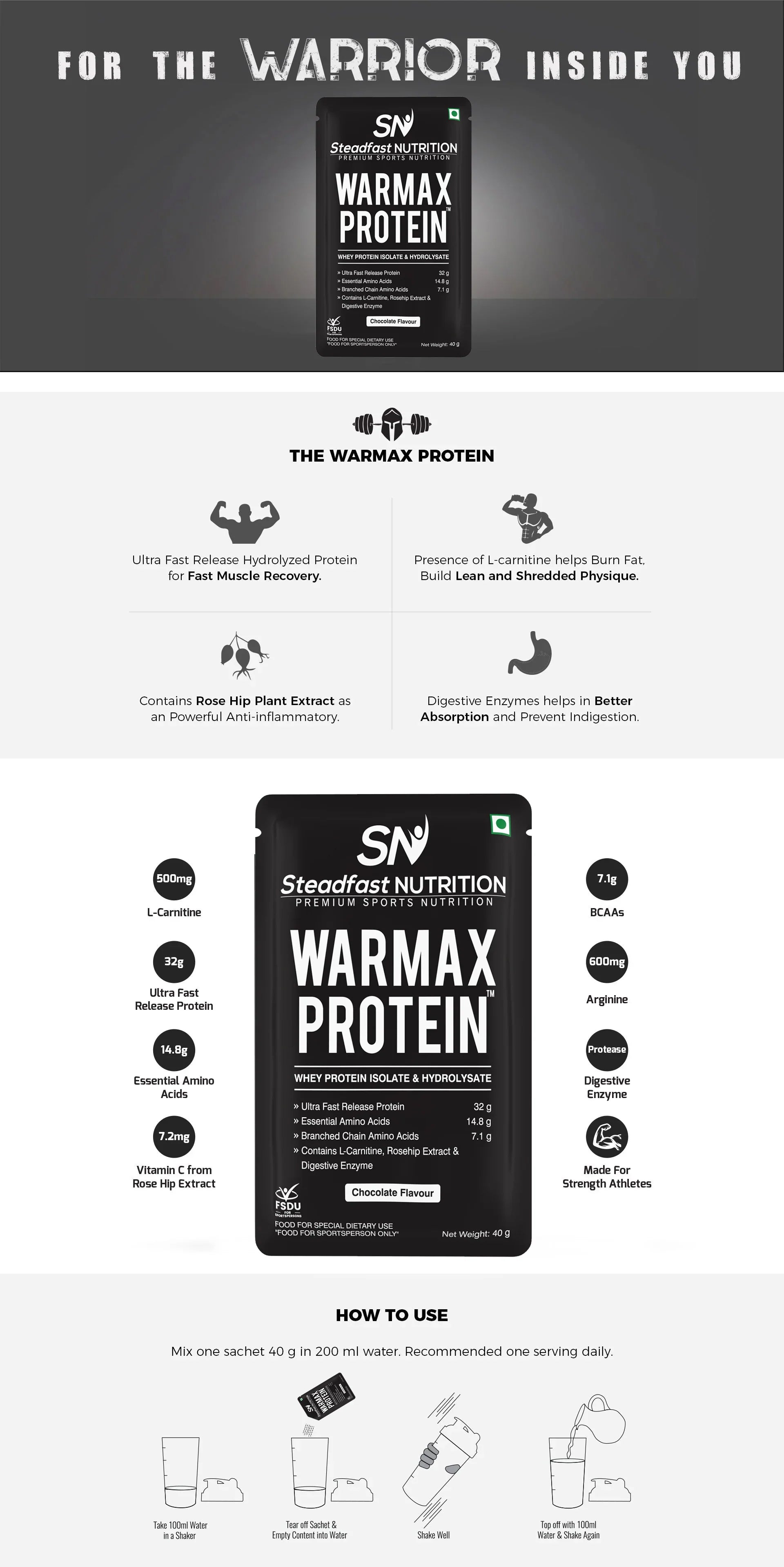 Warmax Protein UI