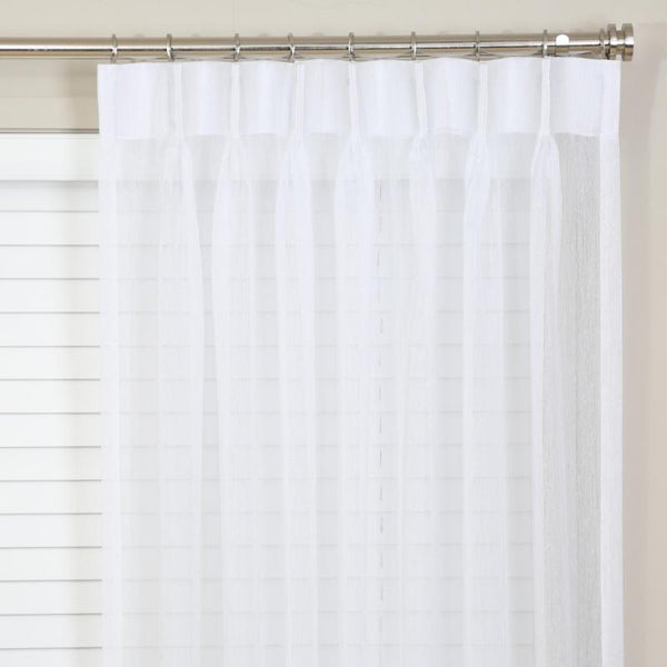 pinch pleat sheer curtains 72 length