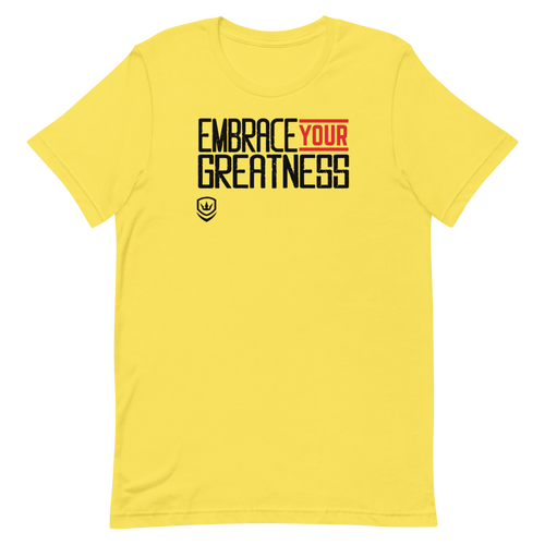 Live Freedom Brand "EMBRACE YOUR GREATNESS" graphic t-shirt