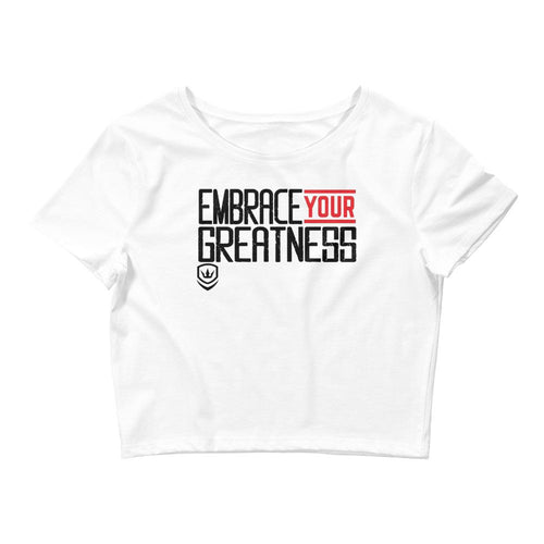 The Live Freedom "EMBRACE YOUR GREATNESS" Crop Tee