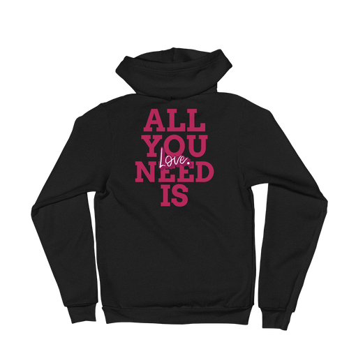 LIVE FREEDOM " ALL YOU NEED" HODDIE
