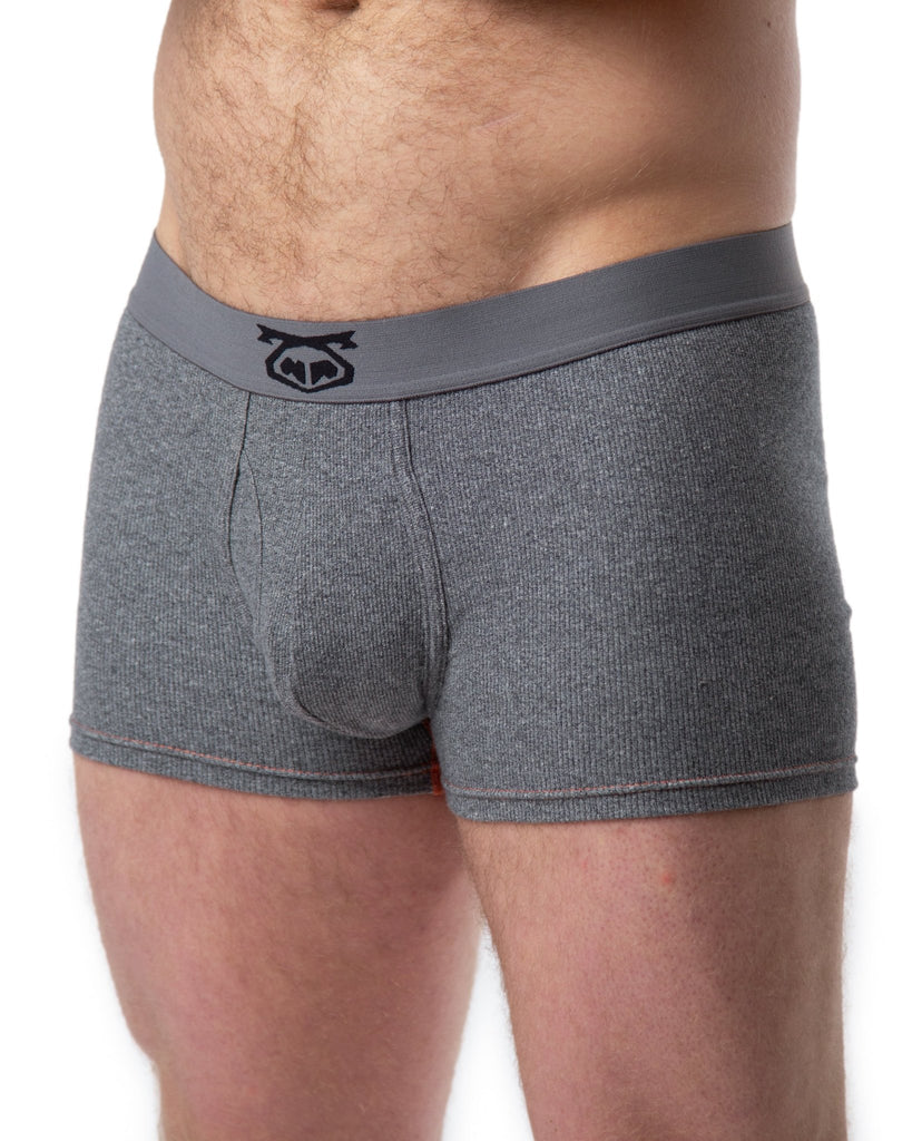 Y-Front Briefs: Heather Grey