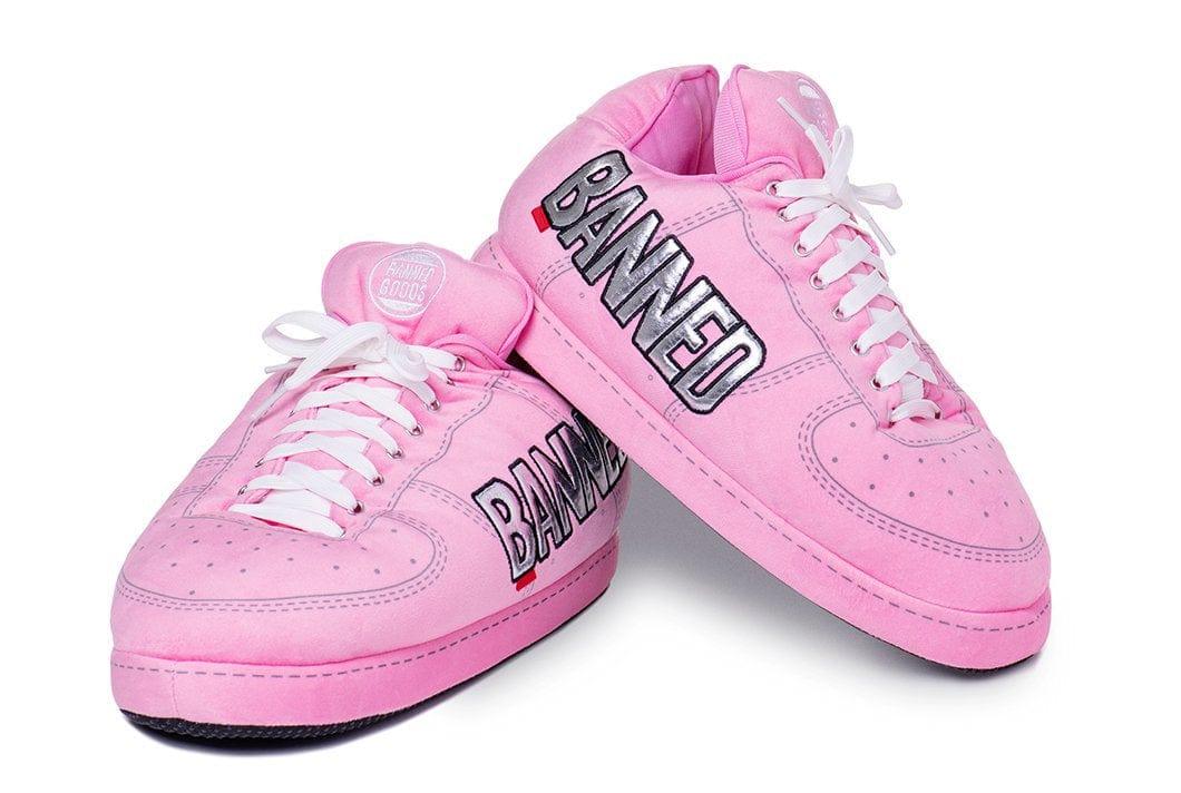 pink low sneaker slippers