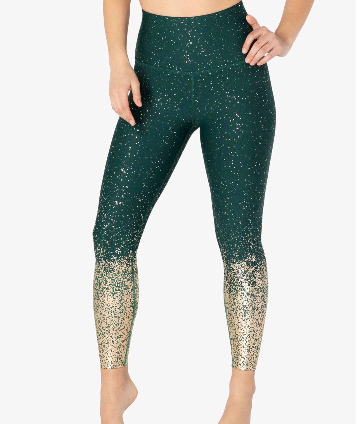 beyond yoga alloy ombre high waisted midi legging