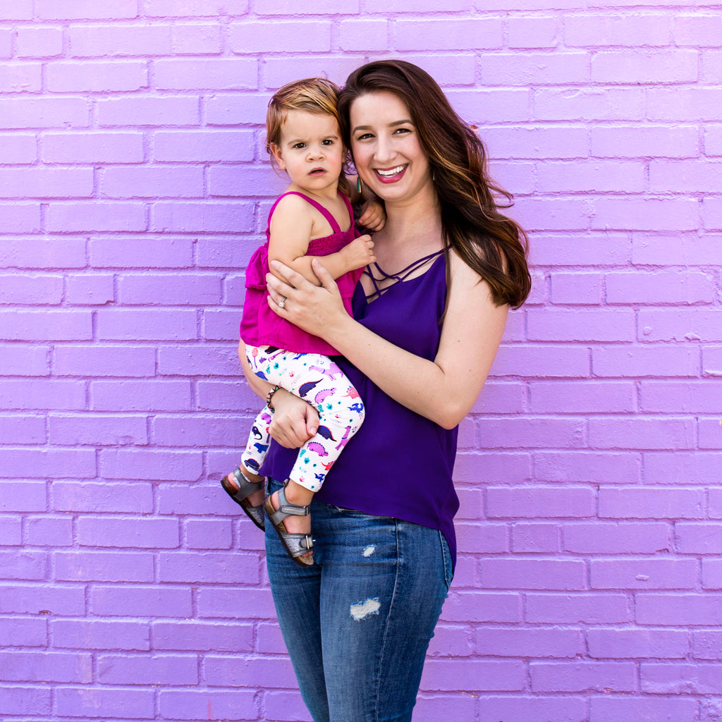 Emilee Palomino, founder of Smarty Girl, girly STEM clothing for kids