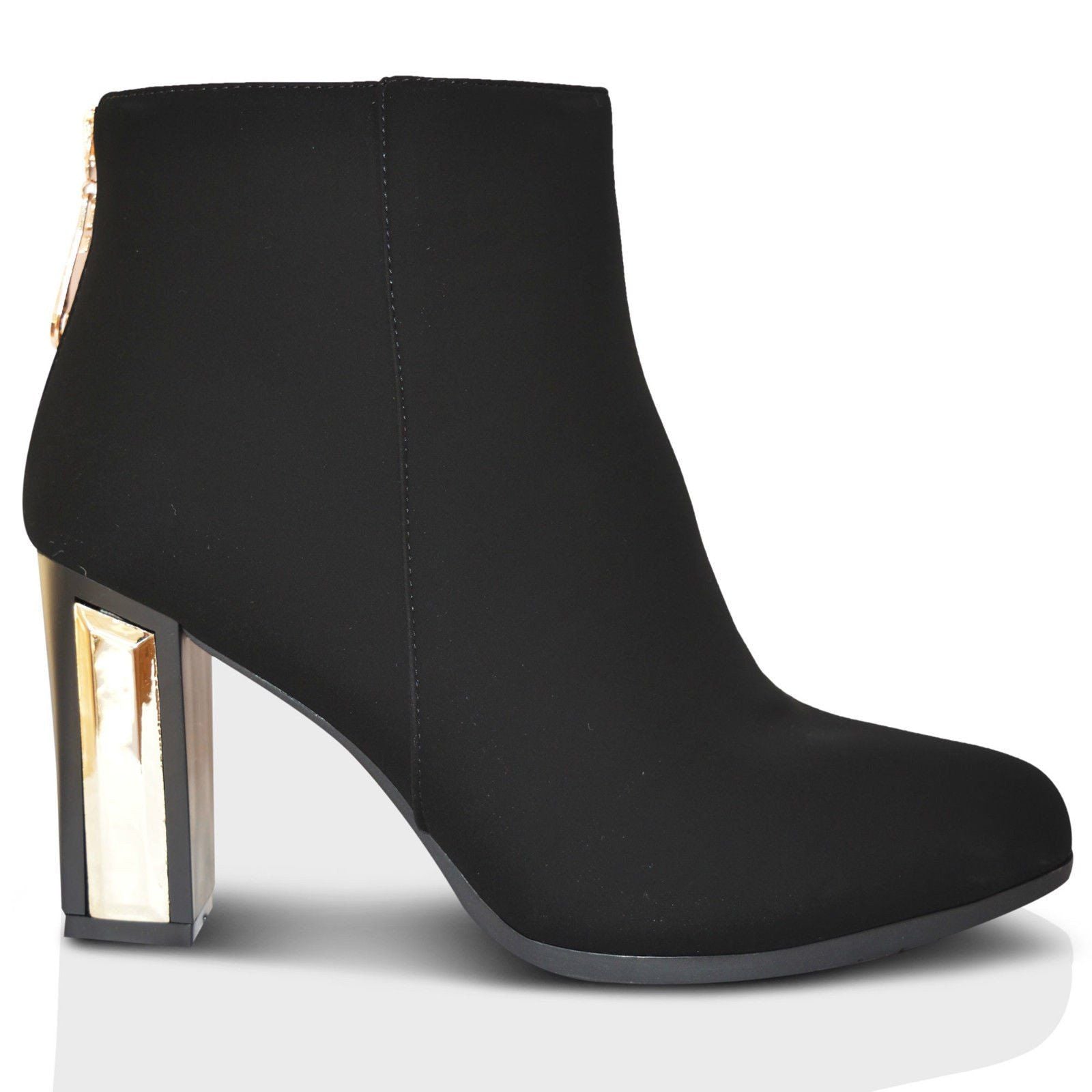 womens block heel chelsea boots