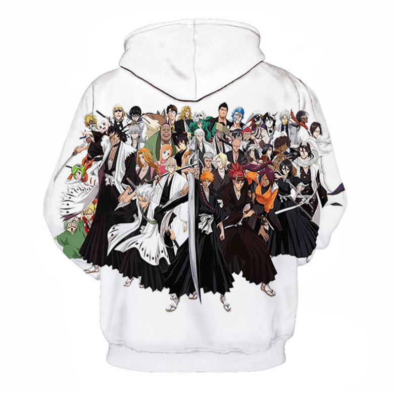 Sosuke Aizen Hoodie Shirt Bleach Anime Jacket in 2023  Anime jacket Hoodie  shirt Zip hoodie