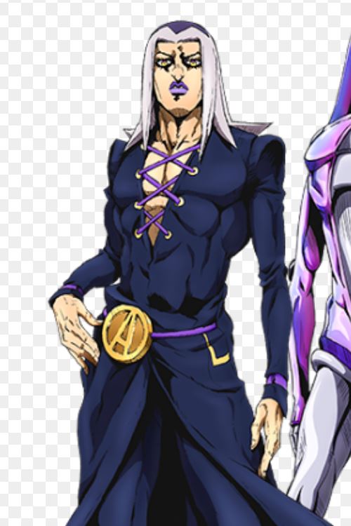 JOJO's Bizarre Adventure Golden Wind Leone Abbacchio Cosplay Wig ...