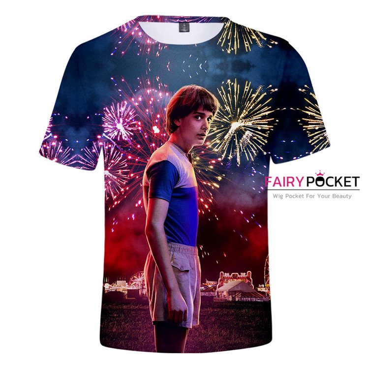 Stranger Things Will Byers T Shirt Fairypocket Wigs