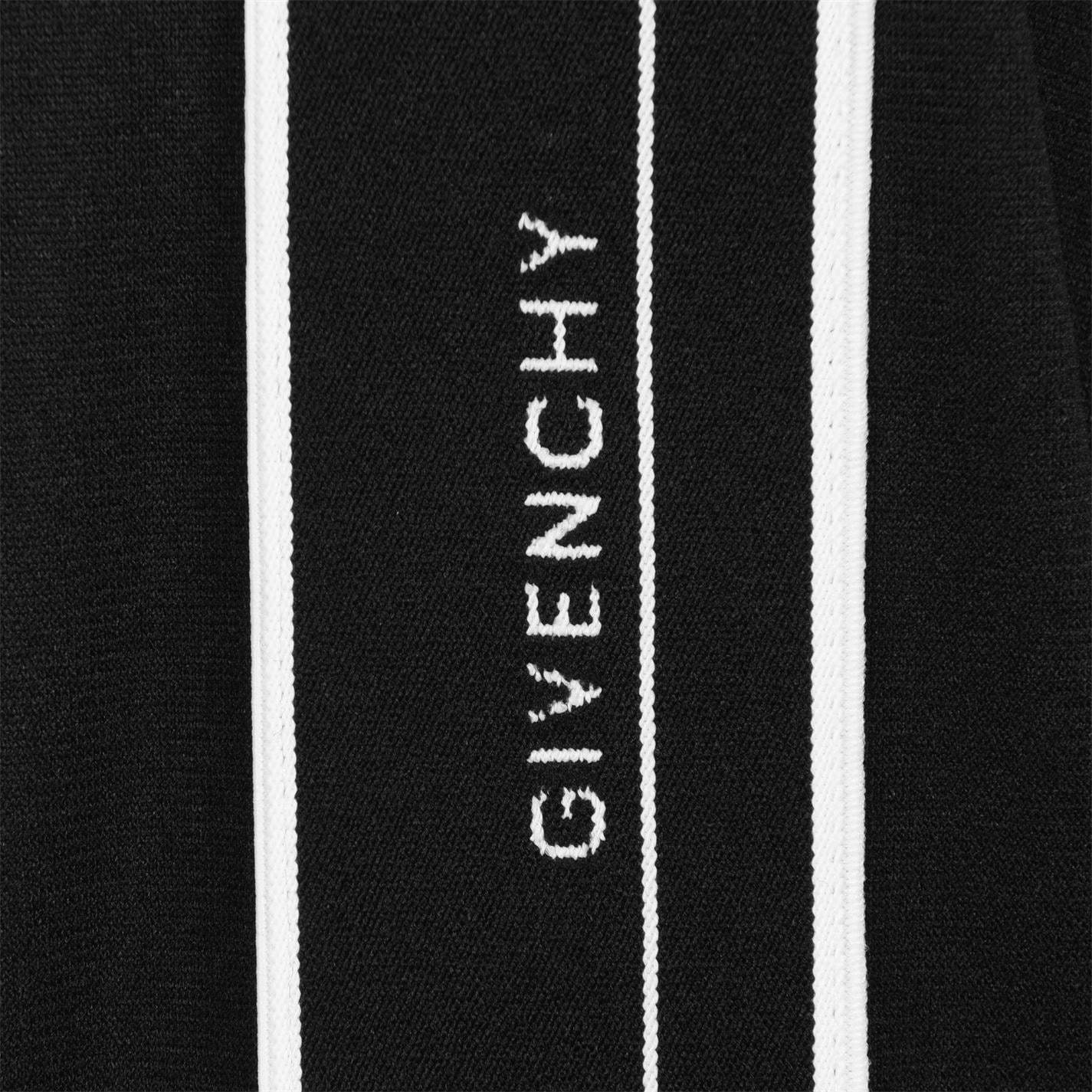 Givenchy Black Tape Logo Tracksuit Top – DANYOUNGUK