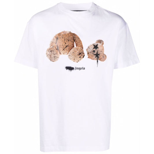 Palm Angels Shark T-shirt in white - Palm Angels® Official