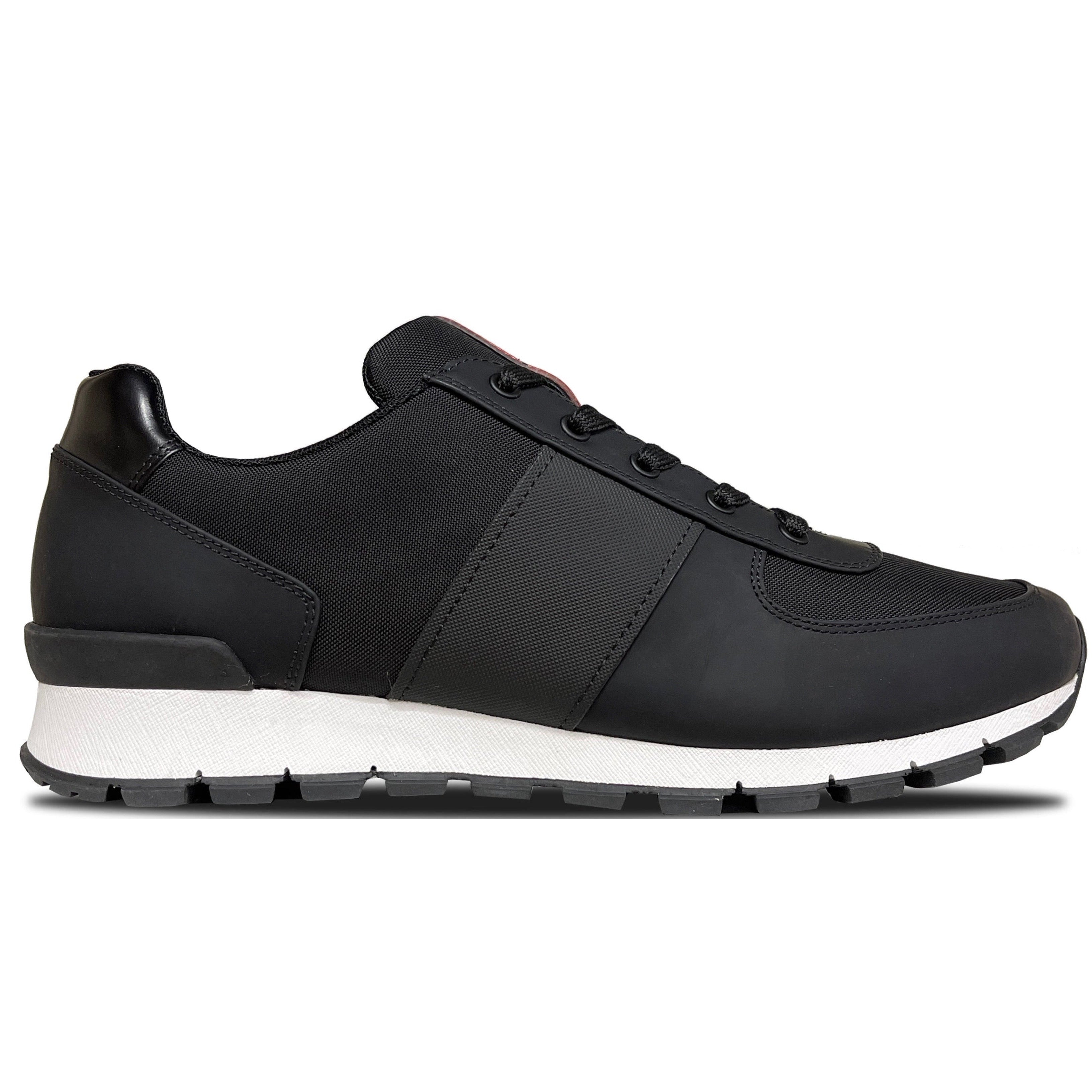 prada black runners