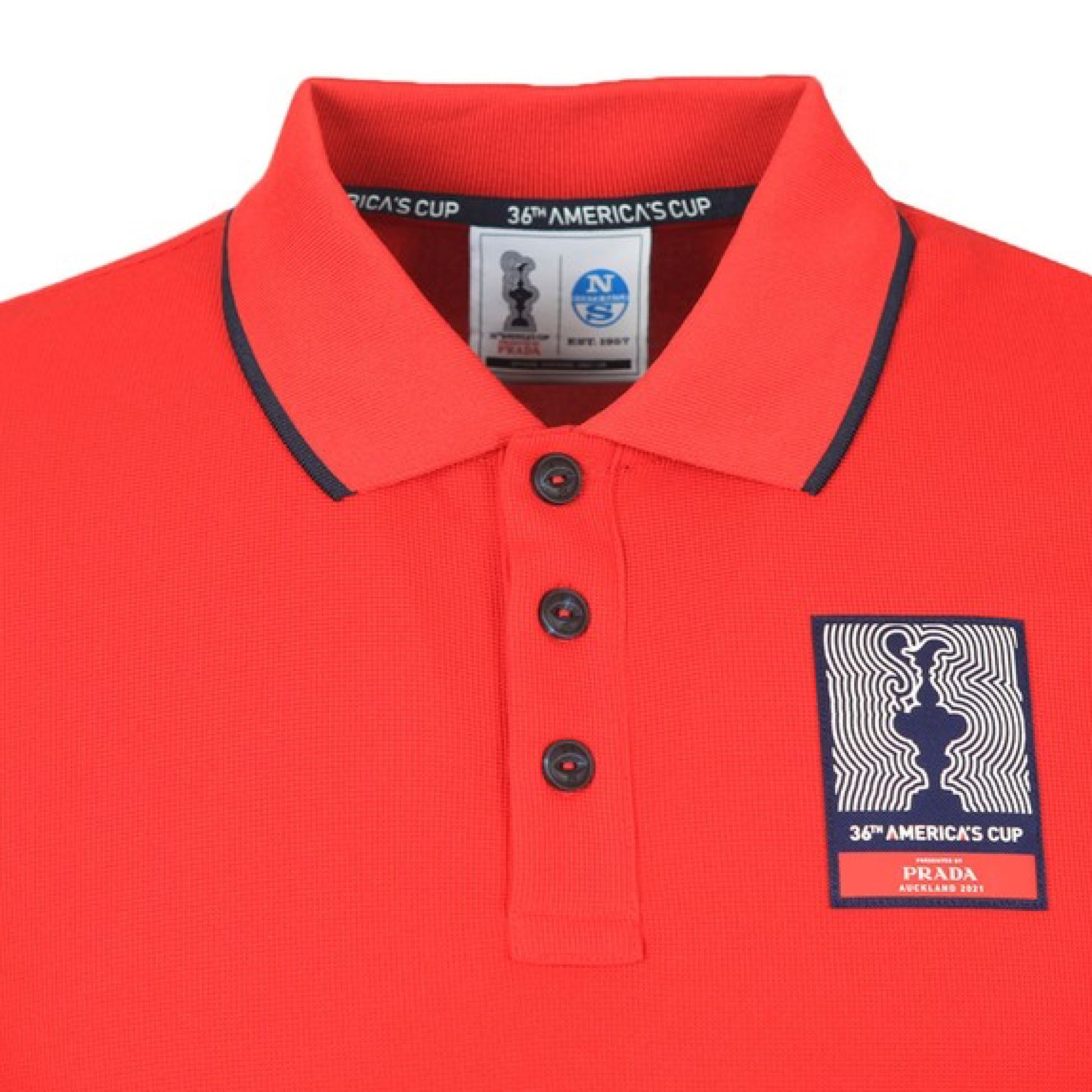 Prada x North Sails Red Polo Shirt – DANYOUNGUK