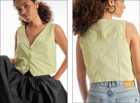 Taffy top lime green